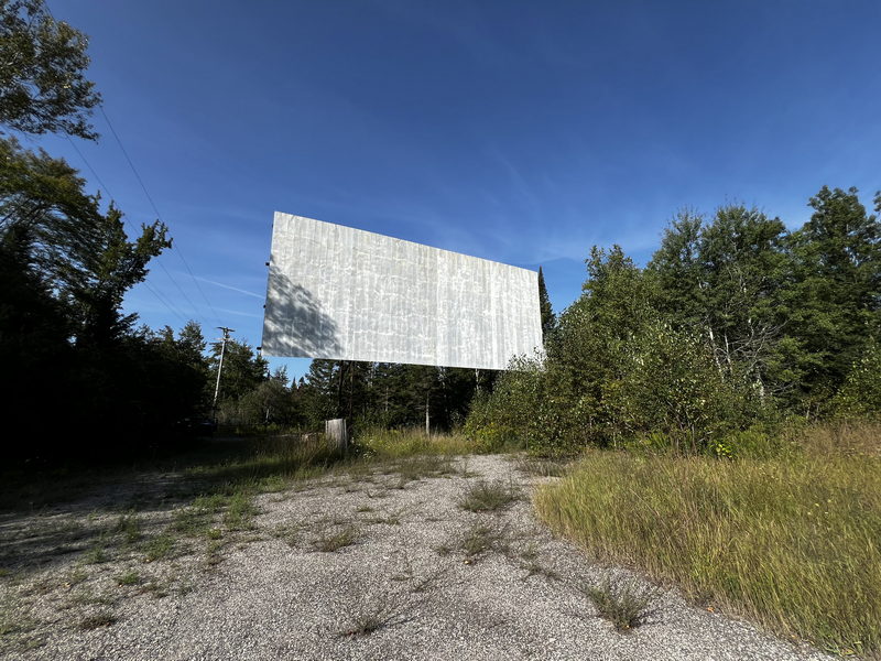 Northwoods Drive-In Theatre - Aug 21 2024 (newer photo)